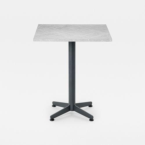 HPL-Tischgestell - Lino - Mara - aus lackiertem Aluminium / Laminat / NTM Fenix®