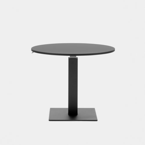 Moderner Couchtisch - FOLLOW BREAK SQUARE - Mara - pulverbeschichteter Stahl / melaminbeschichtet / NTM Fenix®