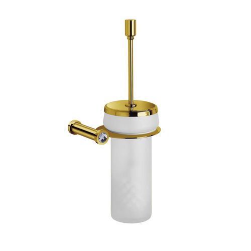 Swarovski®-Kristall-Toilettenbürste - 89513M/895133 - Windisch S.A. - Kristall / Messing / wandmontiert