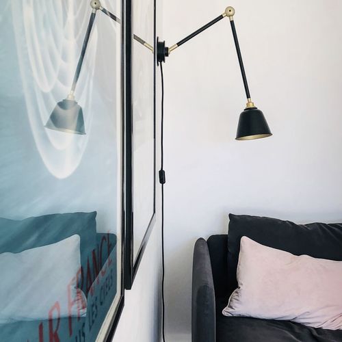 Moderne Wandleuchte - SPENCER - Eleanor Home - für den Innenraum / Aluminium / rund