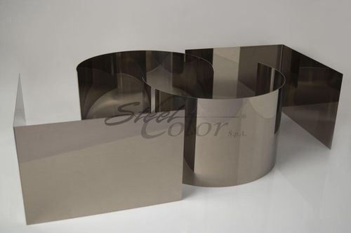 Dekorblech - CHAMPAGNE  - Steel Color - Edelstahl / farbig / poliert