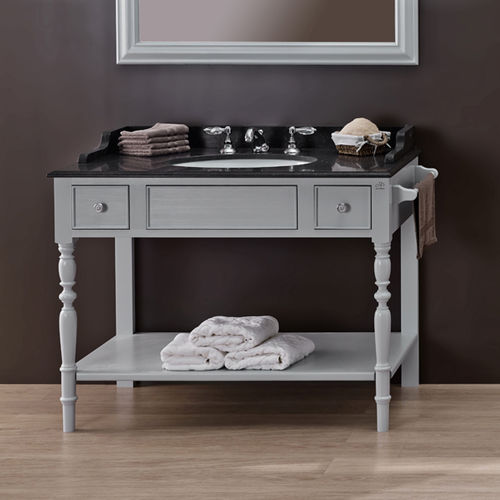 Waschbecken-Unterbau / Holz - LOUIS PHILLIPPE - Aqua Prestige - Marmor