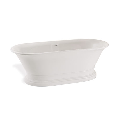 Ovale Badewanne - ELÉGANCE - Aqua Prestige - freistehend / zur beruflichen Nutzung / Verbundwerkstoff