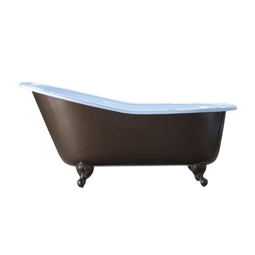 Ovale Badewanne - BALLINA - Aqua Prestige - auf Füßen / zur beruflichen Nutzung / Gusseisen