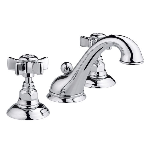 Zweigriffmischer für Waschtisch - 950.1408 - Aqua Prestige - Aufsatz / Messing / für Badezimmer