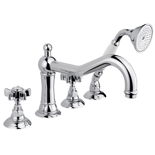 Zweigriffmischer für Badewanne - 950.1449 - Aqua Prestige - Aufsatz / Messing / für Badezimmer