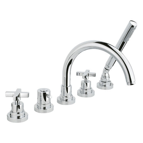 Zweigriffmischer für Badewanne - 950.2214 - Aqua Prestige - Aufsatz / Messing / für Badezimmer