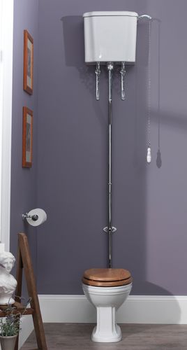 Freistehendes WC - 240.04706 + 240.04750 - Aqua Prestige - Porzellan / für Privatgebrauch / für Gewerbegebrauch