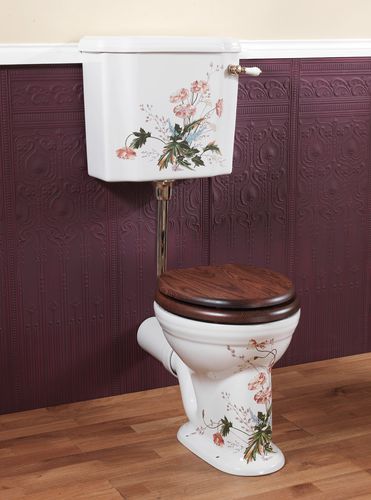 Freistehendes WC - 240.06580 + 240.06589 - Aqua Prestige - Porzellan / für Privatgebrauch / für Gewerbegebrauch