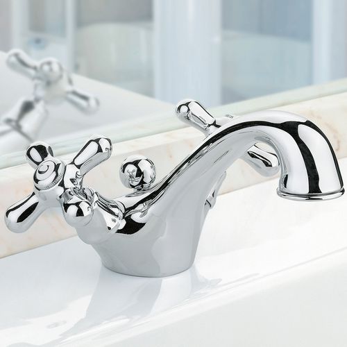 Zweigriffmischer für Waschtisch - 950.2532.01 - Aqua Prestige - Aufsatz / Messing / für Badezimmer
