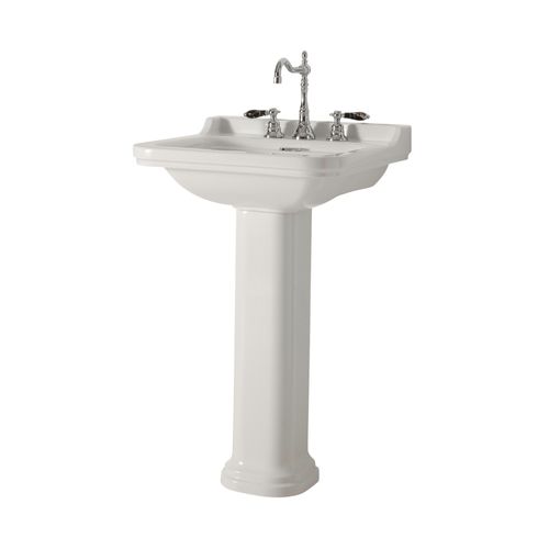 Bodenstehendes Waschbecken - WALDORF - Aqua Prestige - Porzellan / rechteckig / 1-Loch