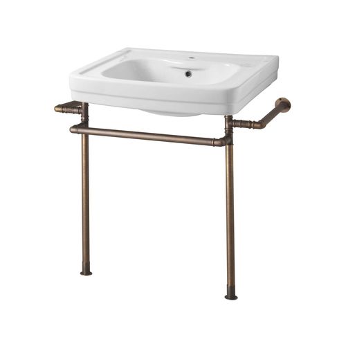 Bodenstehender Waschtisch - NEOCLASSICA 940.5770.1.WH &amp; 940.Y5770.xx - Aqua Prestige - Porzellan / Hochglanz / Einzel