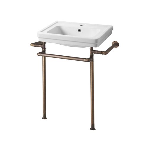 Bodenstehender Waschtisch - NEOCLASSICA 940.5758.1.WH &amp; 940.Y5758.xx - Aqua Prestige - Porzellan / Hochglanz / Einzel