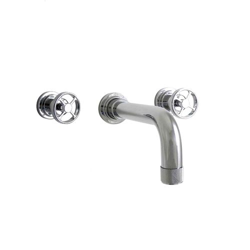 Zweigriffmischer für Waschtisch - ARENA 950.3307.XX.XX - Aqua Prestige - wandmontiert / Messing / für Badezimmer