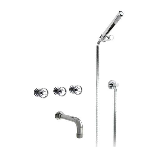 Zweigriffmischer für Duschen - ARENA 950.3303.XX.XX - Aqua Prestige - für Badewanne / Einbau / Messing