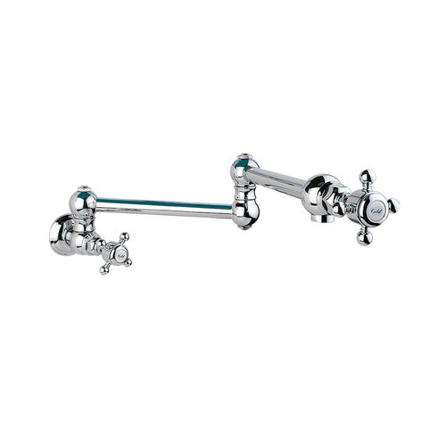 Wasserhahn für Spülbecken - 950.1451.XX.XX - Aqua Prestige - wandmontiert / Messing / für Küche