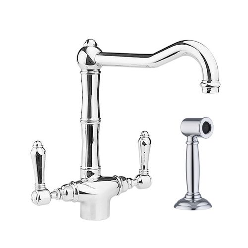 Wasserhahn für Spülbecken - 950.1406WS.XX.XX - Aqua Prestige - Aufsatz / Messing / für Küche