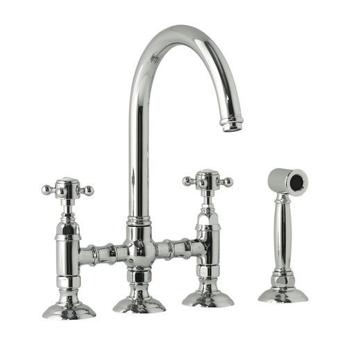 Wasserhahn für Spülbecken - 950.1460WS.XX.X - Aqua Prestige - Aufsatz / Messing / für Küche
