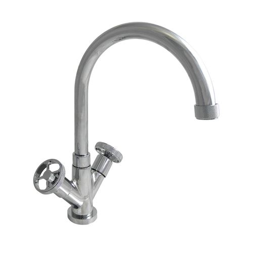 Aufsatz-Zweigriffmischer - ARENA 950.3306.44.XX - Aqua Prestige - Messing / für Küche / 1-Loch