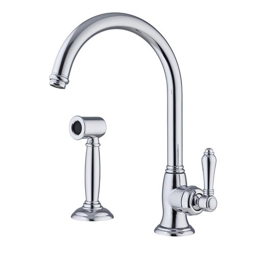 Aufsatz-Einhebelmischer - 950.3456WS.XX.XX - Aqua Prestige - Messing / für Küche / 2-Loch