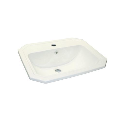 Aufsatzwaschbecken - EDWARDIAN - Aqua Prestige - Porzellan / rechteckig / 1-Loch