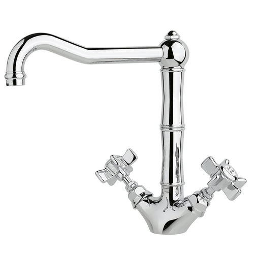 Aufsatz-Zweigriffmischer - 950.1469 - Aqua Prestige - Messing / für Küche / 1-Loch