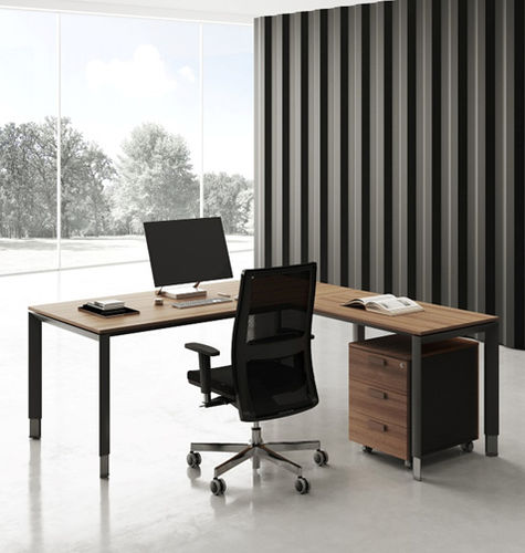 Chefschreibtisch - 5TH ELEMENT - Las Mobili - bodenstehend / modern / Holz