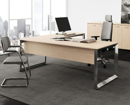 Chefschreibtisch - 5TH ELEMENT - Las Mobili - bodenstehend / modern / Holz