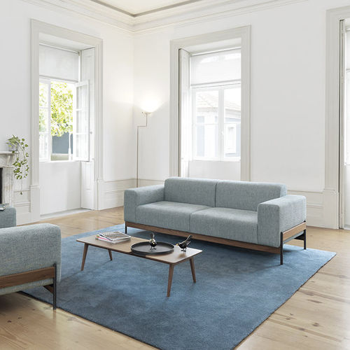 Modernes Sofa - BOWIE - Wewood - Portuguese Joinery - für Wohnzimmer / Stoff / beige