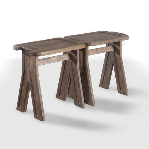 Moderner Hocker - MULTIBANQUETA - Wewood - Portuguese Joinery - Eiche / Massivholz / Nussbaum