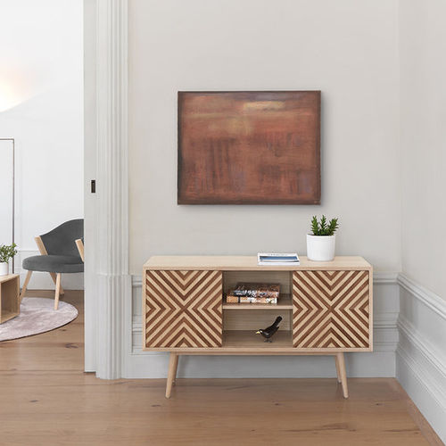Modernes Sideboard - CASANOVA - Wewood - Portuguese Joinery - Eiche / Nussbaum / Massivholz