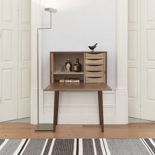 Moderner Minibarmöbel - MISTER - Wewood - Portuguese Joinery - Eiche / Nussbaum