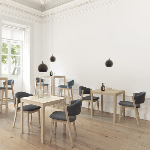 Moderner Esstisch - NUDA - Wewood - Portuguese Joinery - Eiche / Nussbaum / Massivholz