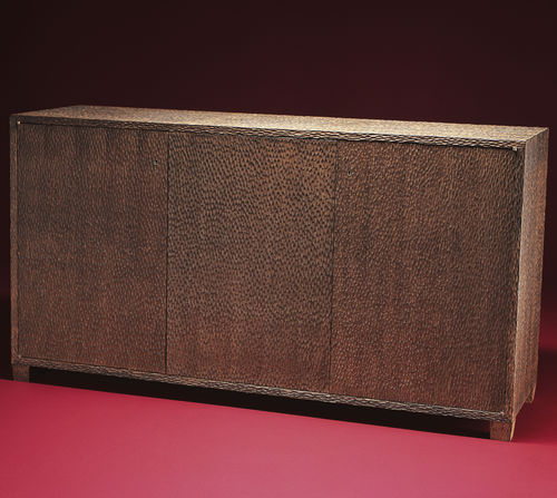 Klassisches Sideboard - 1932 - Ecart International - Eiche / schwarz / grau