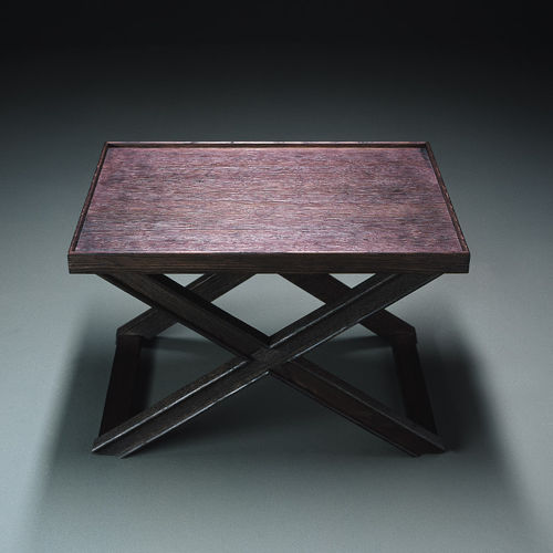 Moderner Couchtisch - X 1934 - Ecart International - Eiche / rechteckig / für Privatgebrauch