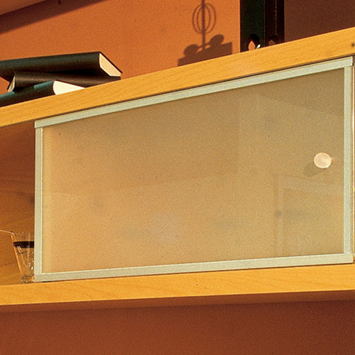 Modernes Sideboard - AEQUOR : SL - SAHECO - Holz / Glas