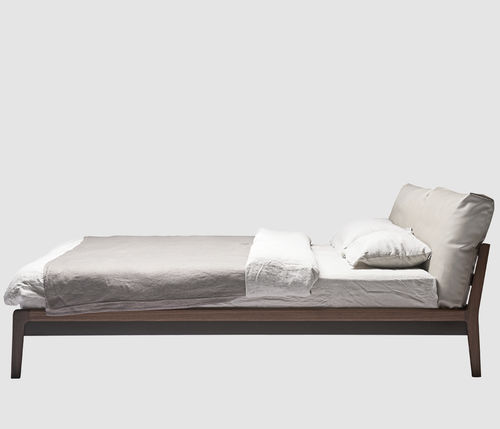Doppelbett - SOVA - more - modern / Kopfteil / Stoff