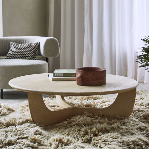 Moderner Couchtisch - CALA  - more - Massivholz / geöltes Holz / gewachstes Holz