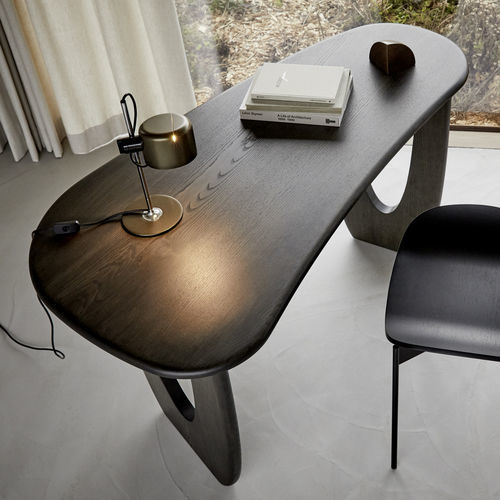 Bodenstehender Schreibtisch - CALA  - more - modern / Massivholz / geöltes Holz