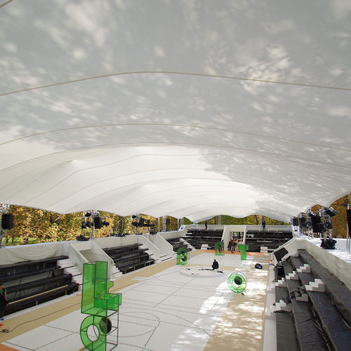 Membrankabel-Flächentragwerk - AIR STRETCH - HIGH POINT - für Abdeckung / mit ETFE-Membran / für Events