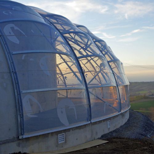 Metallrahmen-Flächentragwerk - HIGH POINT - Kuppel / für Abdeckung / mit ETFE-Membran