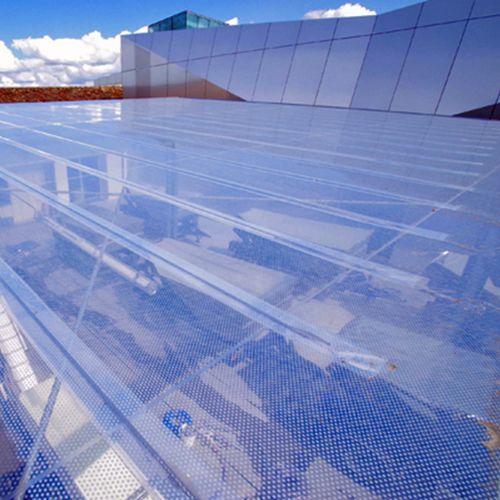 Membran-Architektur / ETFE - HIGH POINT - für Flächentragwerk mit Bögen / Dach / für Abdeckung