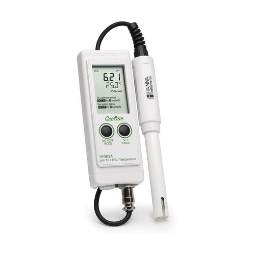 Multiparameter-Wasseranalysegerät - HI9814 - Hanna Instruments - pH / Leitfähigkeit