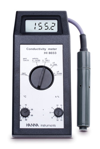 Multiparameter-Wasseranalysegerät - HI8033 - Hanna Instruments - Leitfähigkeit