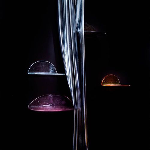 Wandmontiertes Regal - BLASH SERIES - Pulpo - modern / Glas
