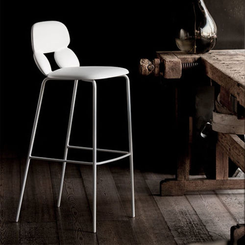 Moderner Barstuhl - NUBE SG 65 - CHAIRS & MORE - für den Innenraum / Metall / Polyurethan