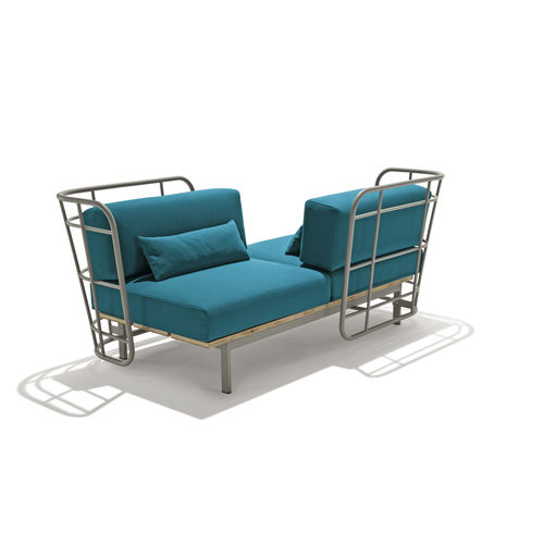 Moderner Sessel - JUJUBE D-A - CHAIRS & MORE - Stoff / Metall / Conversation