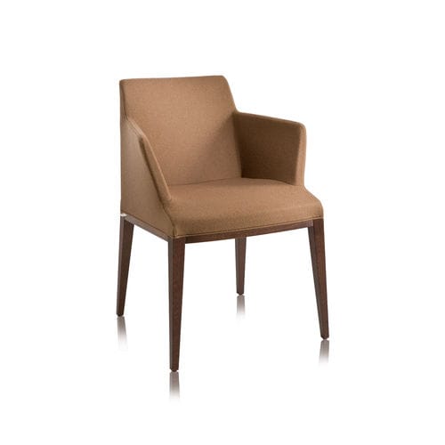Moderner Sessel - BLOOM SP - CHAIRS & MORE - Stoff / Eiche / Bridge
