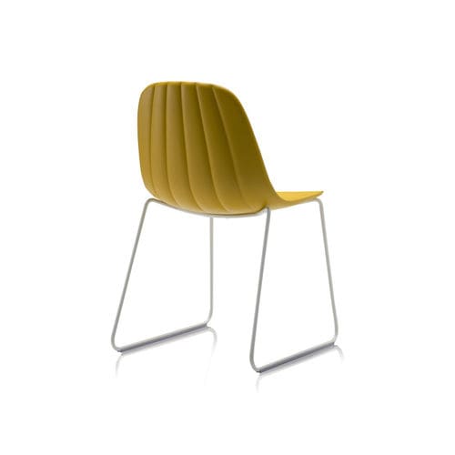 Moderner Stuhl - BABAH SL - CHAIRS & MORE - für den Innenraum / Polyurethan / Gestell aus Metall