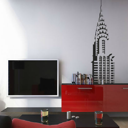Stadt-Wandtattoo - CHRYSLER BUILDING - Paristic - Land